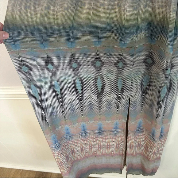 Charlie Jade Ava Multicolored Sleeveless Beaded Neck Maxi Dress Size XS NWT - Picture 4 of 12